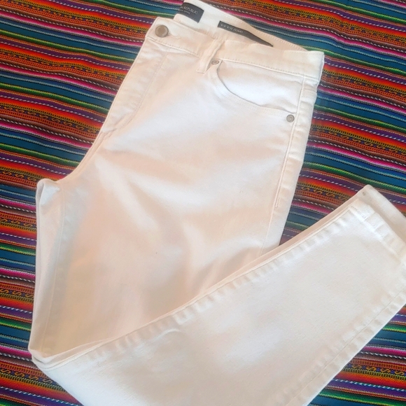 Banana Republic Denim - Banana Republic Women's Premium Denim Mid Rise Skinny Jeans, White, Size 31